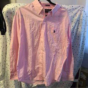 POLO Pink Button Up
